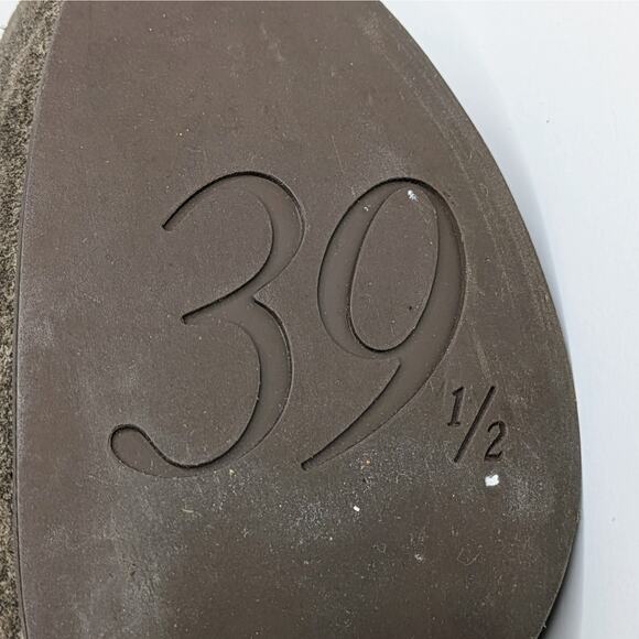 Pedro Garcia Brown Suede Platform Ankle Boots Lace Up Heels 39.5 Fall Boho Chic - Picture 3 of 15